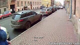 tracy, your glasses make blowjobs hotter—suck me off as a favor, teen