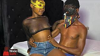 Nixie Soft Feels Every Thrust Bent Over Hardcore Doggystyle Ebony Pussy Wet Ride