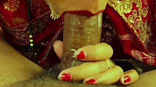 yo, ever wonder how sauteli mummy takes beta's cumshot deep in her indian mouth?