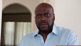 Stepdaughter submits to stepdad's MONSTER BBC in interracial dogfart pounding