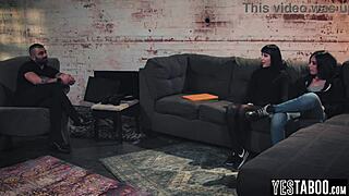 Petite Milf Criminal Begs For Anal Threesome Mercy From Hung Officer