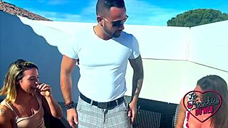 Think you can handle Vittoria, Pam and their huge tits sharing one cock?