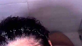 amateur ebony couple ball licks big black cock deepthroat before bathroom fucking nysdel