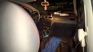 Horny Cousins Give Tight Pussies to Strangers in Supermarket Lot