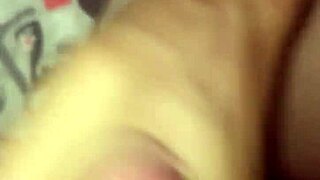 guy strokes massive monster cock in solo pov session till thick ropes shoot out