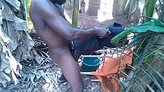 curvy arab whore masturbates pussy hard with toys for easter orgasm fans