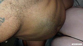 Chubby BBW Slave Stretches Gaping Pussy On Big Black Cock For Creampie Domination