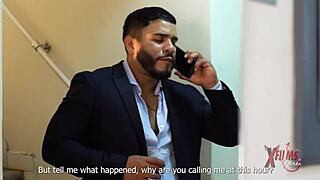 Two Guys Dominate Busty Peruvian Redhead Anally!