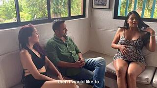 PREGNANT MILF ALLISON SWEET BENDS OVER RIDING CLIENT'S MONSTER COCK IN HEATED SALE FUCK!