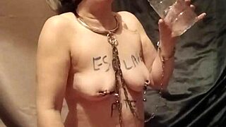 french housewife maid bound outdoors takes belt whips uro and mouth gag