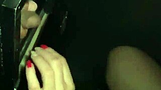 casada flashing her tits at gloryhole before hubby watches swingers toilet fuck with karenkiss crew?