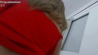 that shameless milf shows off her big beautiful tits and shaved fleshy pussy outdoors