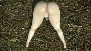 redhead skyrim babe fingers her wet pussy solo