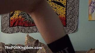 young model bonnie bowtie rides andy savage's cock hard 😍. petite teen bounces in cowgirl