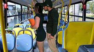 Student grinded publicly on bus by stranger's cock?