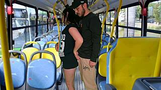 Student grinded publicly on bus by stranger's cock?