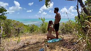 Caught fucking anal by the beach, public blowjob and big ass action in amateur compilation!