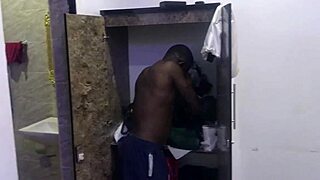 wet sarah preps backstage for shoot 👀. tests costumes and toys before big cock riding days