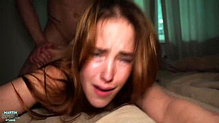 my dick's stuffed in nicole's wet pussy this redhead ex-ballerina lovin her new slutty life oh yeah she's squirmin all over it now