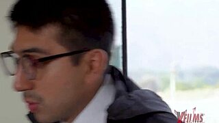 Two Guys Dominate Busty Peruvian Redhead Anally!