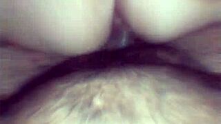 Mature babe finishes her first anal pounding