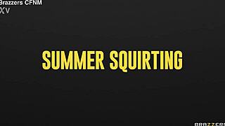 Summer heat makes Martina Smeraldi squirt wildly in outdoor anal fisting and pussy licking frenzy!