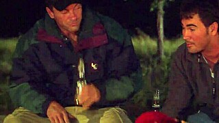 tia layne rams glass dildo deep into romana ryder's shaved pussy doggystyle outdoor hardcore