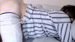 hey this teen tranny fingers partner's ass good