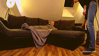 shy teen hides homemade fucking from stepbrother on mulemax taboo site