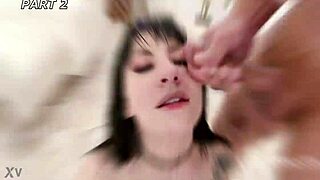 Charlotte Sartre Takes Six Monster Cocks Balls-Deep in DAP Gaping Anal Overload