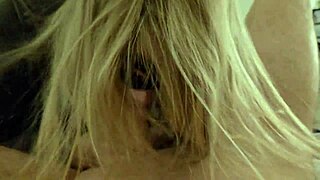 amateur wife sucks cock deep at halloween party sober