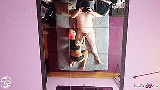 german teen anni angel rides mini cock from user amateur