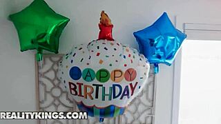 Kira Noir and Lily Lou Lick Before Ricky Joins Threesome!