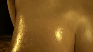 flames flicker as exotic dancer strips bare teasing her sensual curves