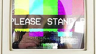 Doctor's gloves spread Aria Nicole for secret creampie fill