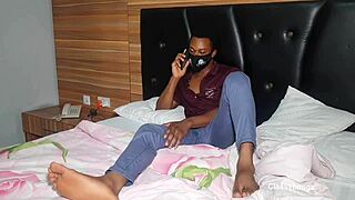 hook up ebony babe rides my big cock doggy cowgirl lockdown fun