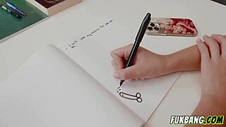 Teacher, teach me anal deepthroat fucking at home now