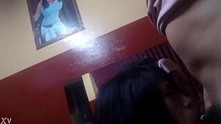 emo chica gets super into her amateur oral hobby skills