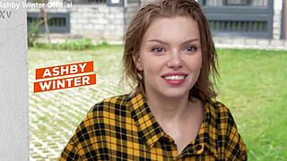 SHE STAYS HOME ALONE AND HOOKS UP WITH YOUNG 18+ GARDENER