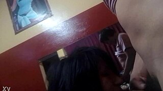 emo chica gets super into her amateur oral hobby skills