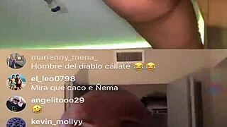 thick puerto rican with big ass and natural tits on insta show part one