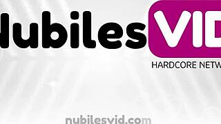 Stepbro fills stepsis pussy on her birthday creampie