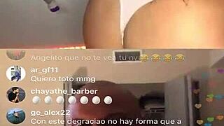 thick puerto rican with big ass and natural tits on insta show part one