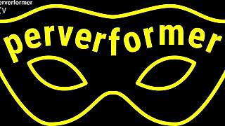 Maid Brutally Blows Bound Slave Cock in Painful Bondage Ring!