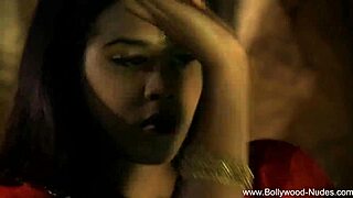 dreamy indian beauty sways in erotic striptease seduction