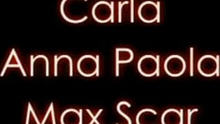 trans latina blonde takes monster cock anal in crossdressing threesome cumshot