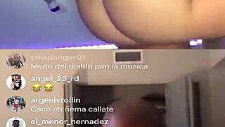 thick puerto rican with big ass and natural tits on insta show part one