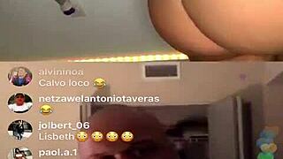 thick puerto rican with big ass and natural tits on insta show part one