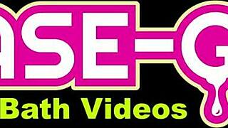 beautiful brunette teen shows off her braces