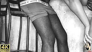 Married bride Chayenhy offers fat ass to builder in lingerie rip